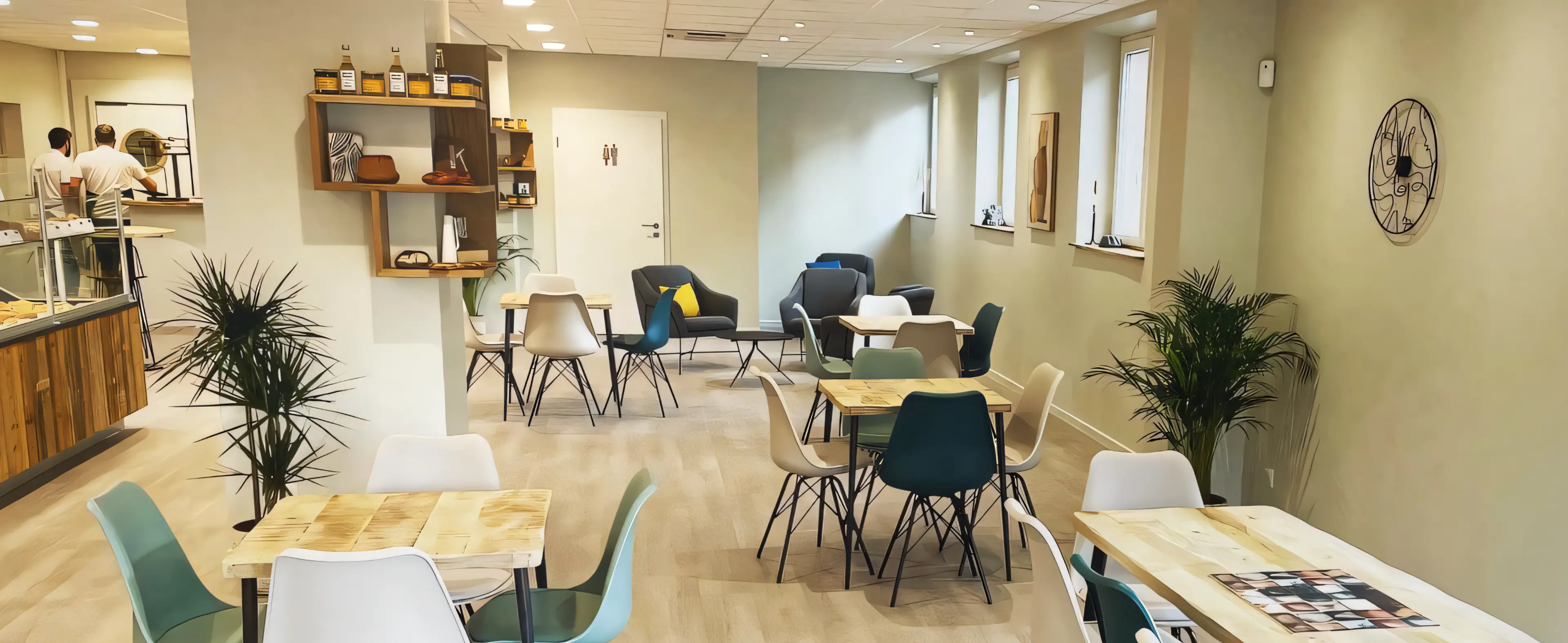 Rénovation d’une boulangerie-salon de thé à Ammerschwihr